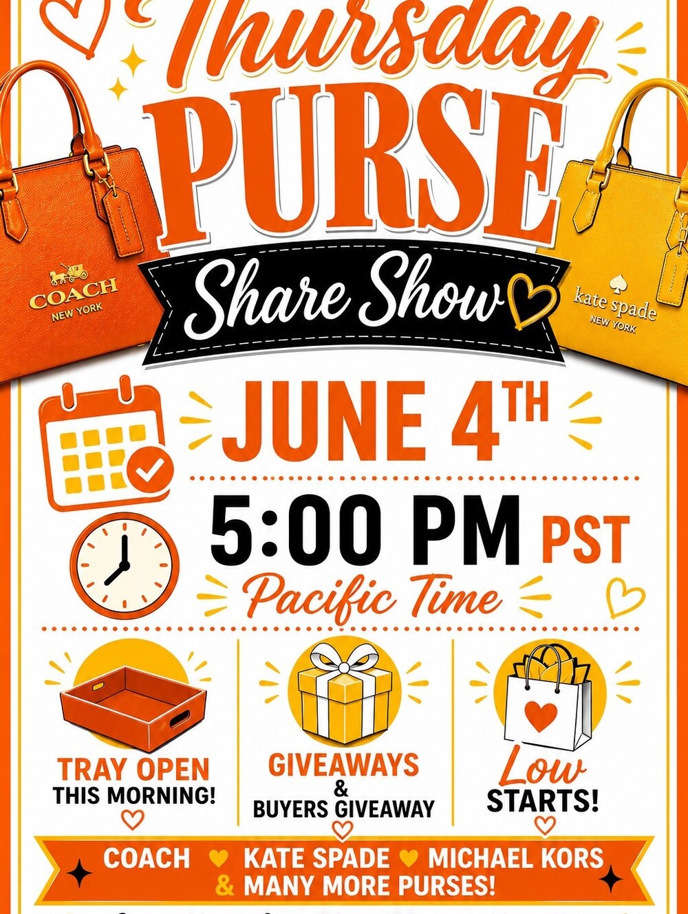Thursday Purse Show, Come Hang Out And Have Fun 😊 Find The Purse Of Your Dreams